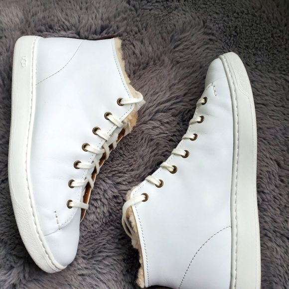 Ugg Shearling High Top Sneakers - Picture 7 of 10